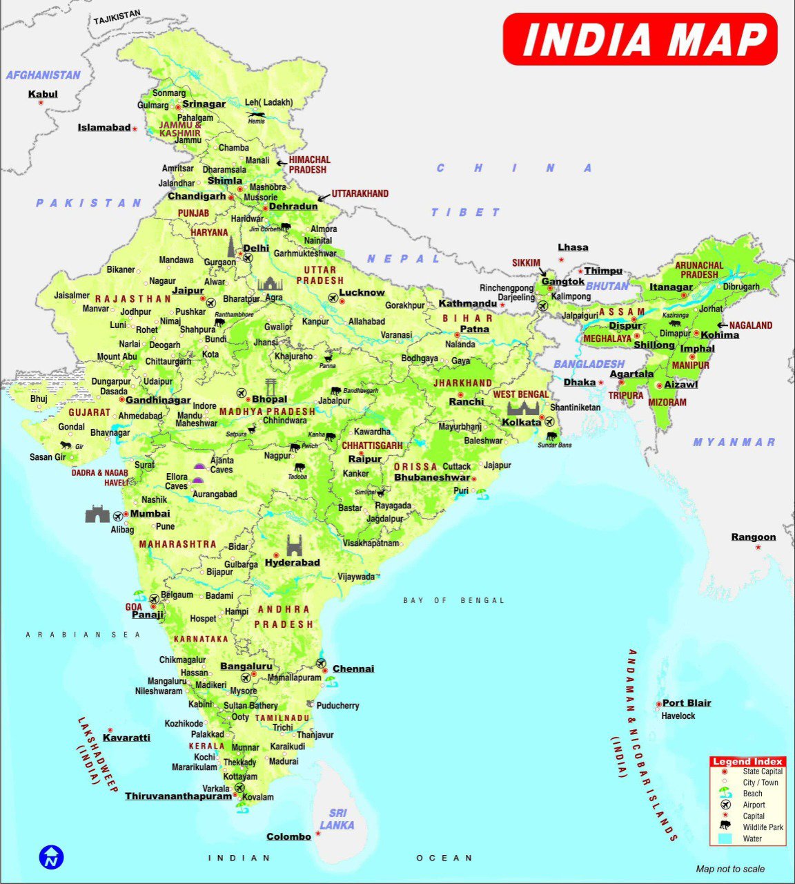 india map new